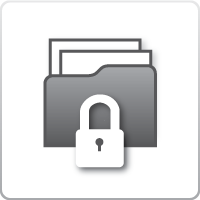 Manage documents in one safe place icon